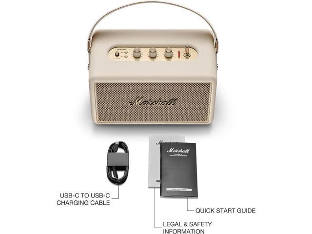 Marshall - Kilburn III Portable Wireless Bluetooth Speaker with Bass / Treble / Volume Controls and 3.5 mm Auxiliary Input - Cream - image 6