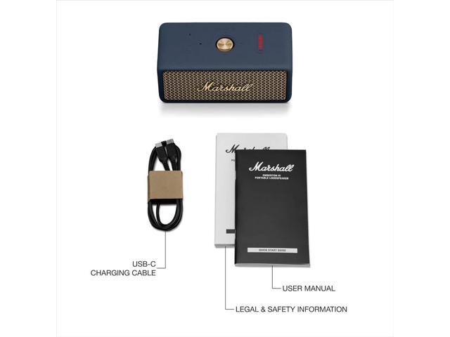 Marshall - Emberton III Portable Bluetooth Speaker with Rugged Waterproof / Dust-proof Wireless Design - Midnight Blue - image 7