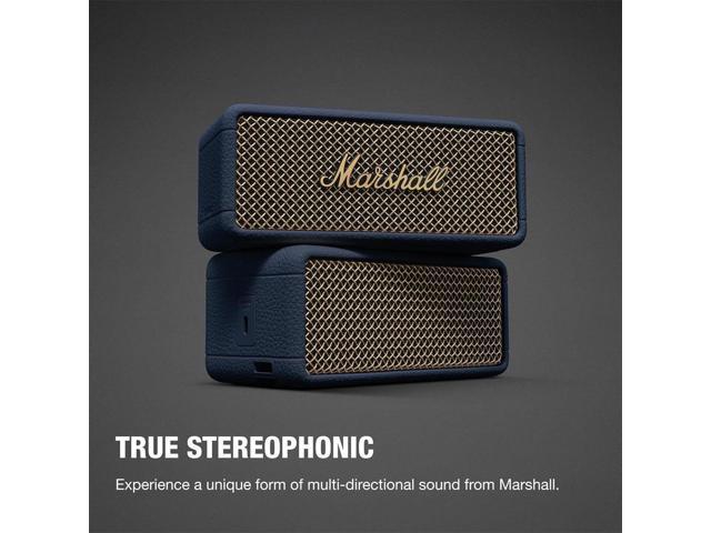 Marshall - Emberton III Portable Bluetooth Speaker with Rugged Waterproof / Dust-proof Wireless Design - Midnight Blue - image 4
