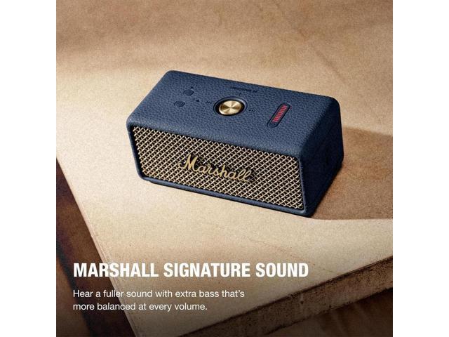 Marshall - Emberton III Portable Bluetooth Speaker with Rugged Waterproof / Dust-proof Wireless Design - Midnight Blue - image 3