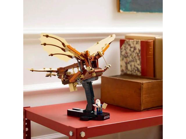 LEGO - Icons Leonardo da Vinci's Flying Machine Ornithopter Building Set for Adults 10363 - image 3
