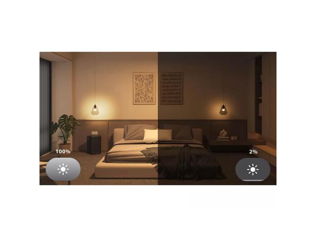 Hue 592592 White and Color Ambiance Essential A19 60W Smart Bulbs (4-Pack)