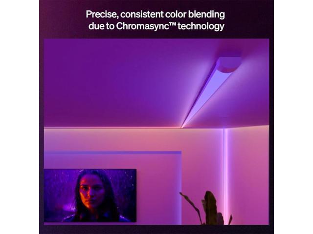 Hue 608174 OmniGlow White and Color Smart Strip Light - 10 Ft