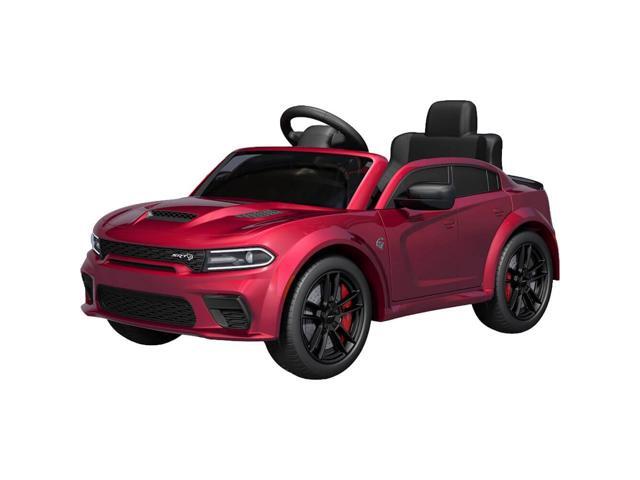Best Ride On Cars DODCHARBURG Dodge Charger SRT 12V Battery Powered Ride On Toy - Burgundy