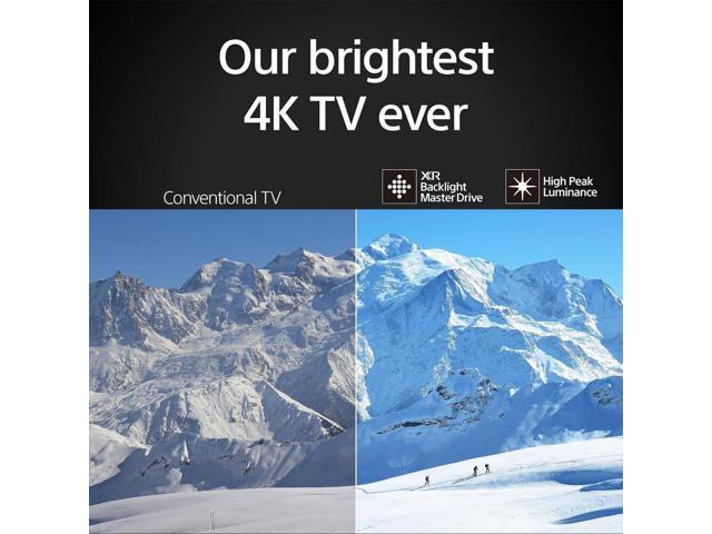 Sony K65XR90BKIT1 Sony BRAVIA9 Mini LED QLED 4K HDR Google TV Bundle XRBacklight Master Drive, D