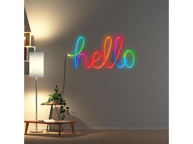 Monster MOW71005ICM 16.4 Ft. RGB + IC Flow Flexible Neon Outdoor LED Smart Light Strip