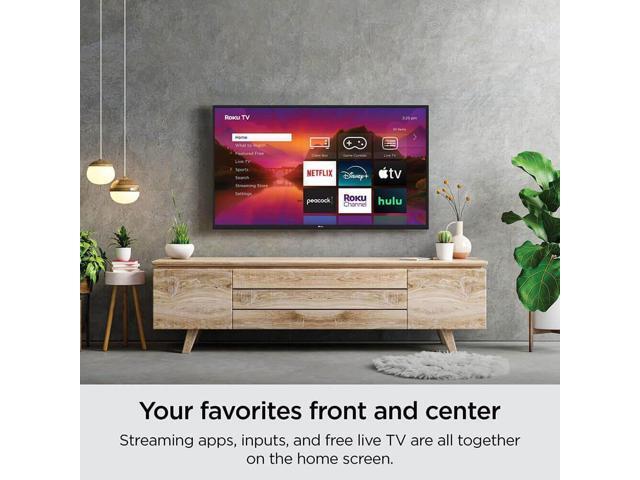 Roku 40R3C5KIT1 40 inch Select Series Full HD Smart TV Bundle 1080p LED Display, Dolby Audio, Compatible with