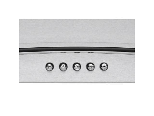 HAUSLANE WM600SS36 36 inch Stainless Convertible Wall Mount Range Hood