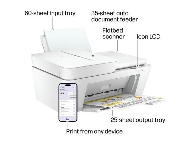 HP DJ4227e All-In-One Inkjet Printer with $25 Instant Ink