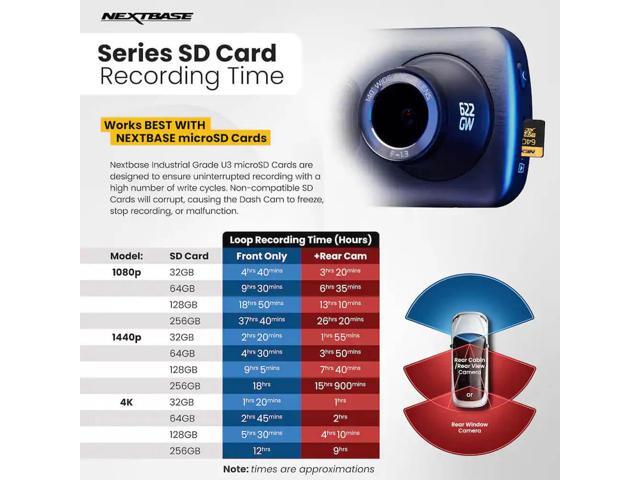 Nextbase - 256GB U3 Ultra High Speed SD card - image 3