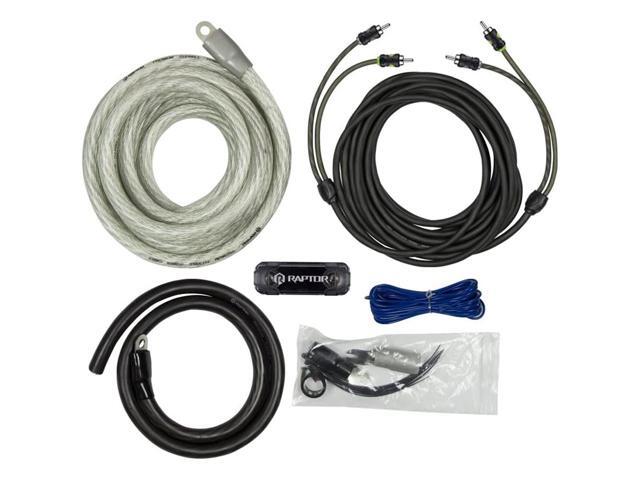 PRO SERIES 3800W 1/0 AWG Amp Kit with RCA Cable