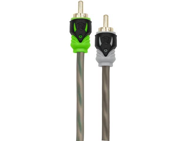 Raptor R5RCA14 Pro Series 14 Visible Dual Twist Audio RCA 2-Channel - image 2