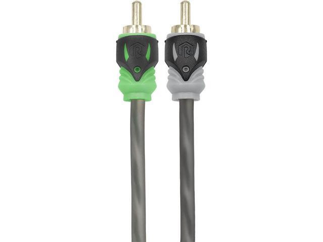 Raptor R5RCA14 Pro Series 14 Visible Dual Twist Audio RCA 2-Channel - image 4