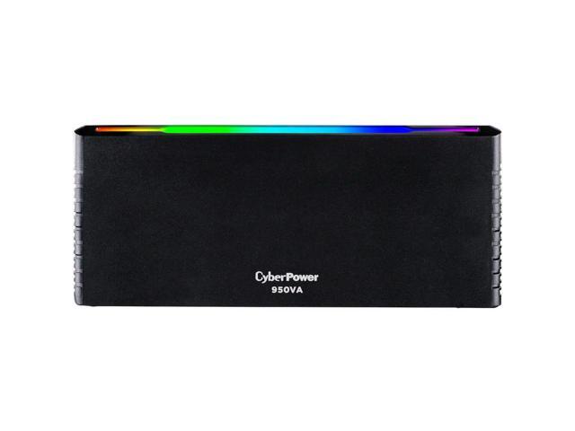 CyberPower - GX950UC Gaming UPS System with RGB Lighting and USB Charging Ports - Black - image 5