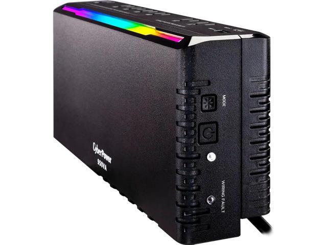 CyberPower - GX950UC Gaming UPS System with RGB Lighting and USB Charging Ports - Black - image 8