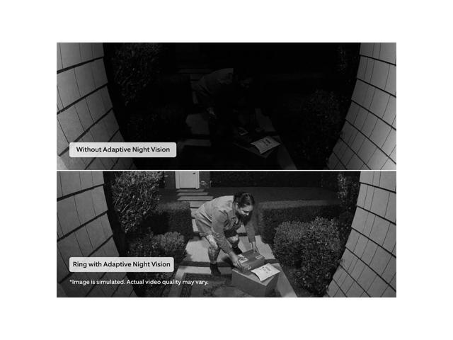 Ring - Wired Doorbell Pro (3rd Gen) — Retinal 4K for ultra-clear video, 10x Zoom, Low-Light Sight for color in near dark - Deep Silver - image 6