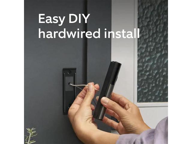 Ring - Wired Doorbell Pro (3rd Gen) — Retinal 4K for ultra-clear video, 10x Zoom, Low-Light Sight for color in near dark - Deep Silver - image 8