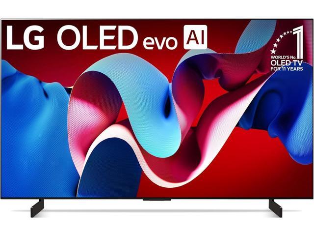LG OLED55C4KIT1 OLED55C4PUA OLED C4 55 inch HDR 4K Smart OLED TV 144 HZ Refresh Rate + UAX 4K HDMI 2.0 Cable + CPS 24