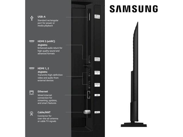 Samsung QN43Q7FKIT1 43 inch Q7F Series QLED 4K UHD Smart TV HDR10+, Alexa Build-in, Bluetooth w/ 12 Month CPS