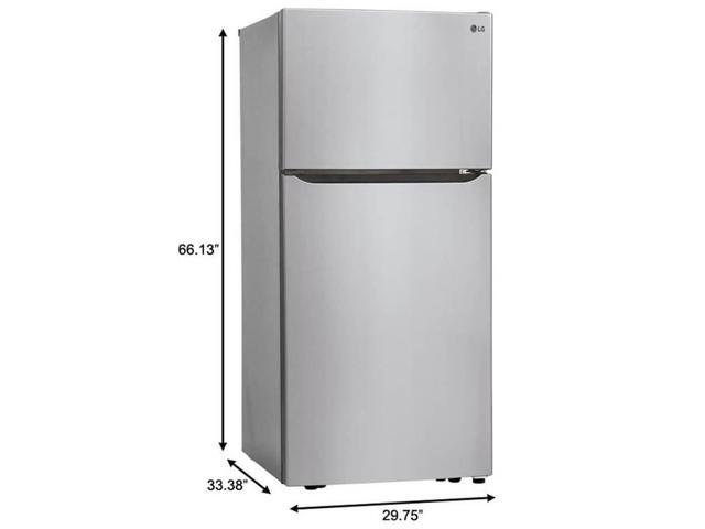 LG 20 Cu. Ft. Stainless Top Freezer Refrigerator