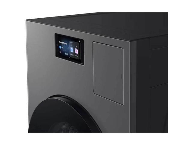 Samsung - 5.3 cu. ft. Bespoke AI Vented Smart All-In-One Washer/Electric Dryer Combo with AI Home - Brushed Black - image 7