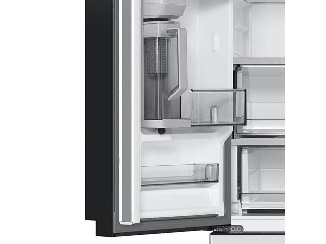Samsung - BESPOKE 30 cu. ft. French Door Smart Refrigerator with AutoFill Water Pitcher - White Glass - image 6