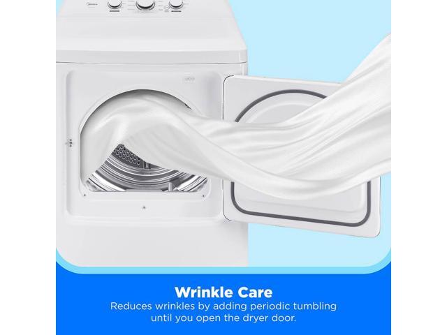 Midea MLTE39N1AWW 7.0 Cu. Ft. White Top Load Electric Dryer