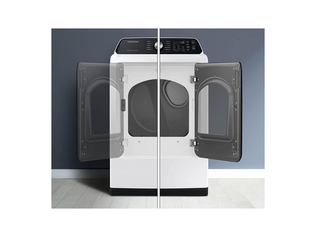 Samsung DVE47CG3530W 7.4 Cu. Ft. White Top Load High-Efficiency Electric Smart Dryer
