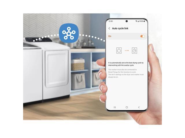 Samsung WA47CG3530AW 4.7 Cu. Ft. White Top Load High-Efficiency Smart Washer with Active WaterJet