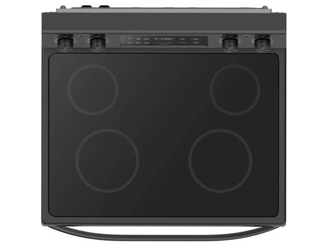 Midea MER30S2ABB 6.3 Cu. Ft. Black Freestanding Electric Smoothtop Range