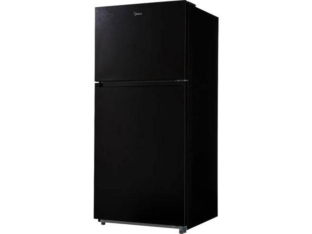 Midea MRT18D3BBB 18 Cu. Ft. Black Garage Ready Top Freezer Refrigerator