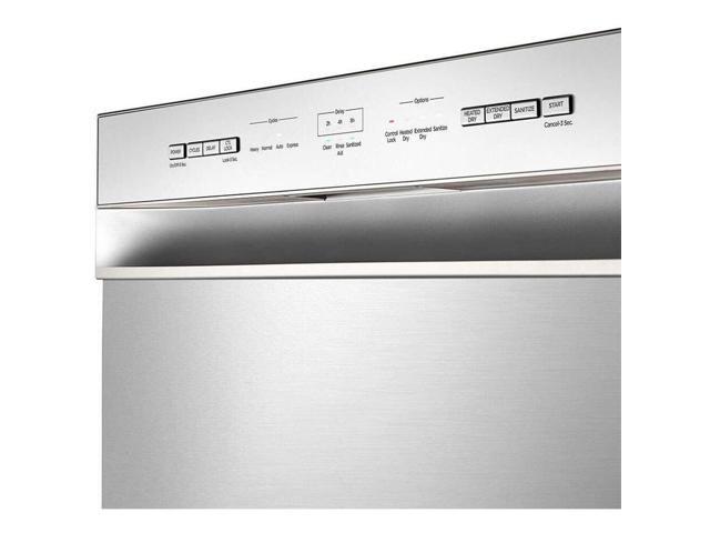 Midea MDF24P1BST 52 dBA Stainless Front Control Dishwasher