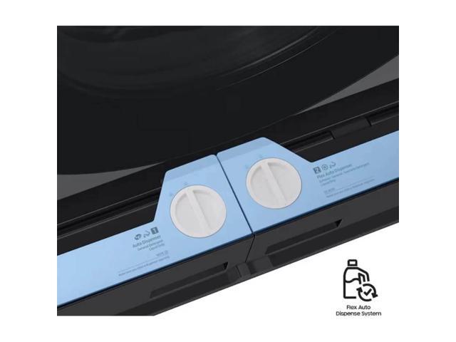 Samsung - 5.3 cu. ft. Bespoke AI Vented Smart All-In-One Washer/Electric Dryer Combo with AI Home - Dark steel - image 7