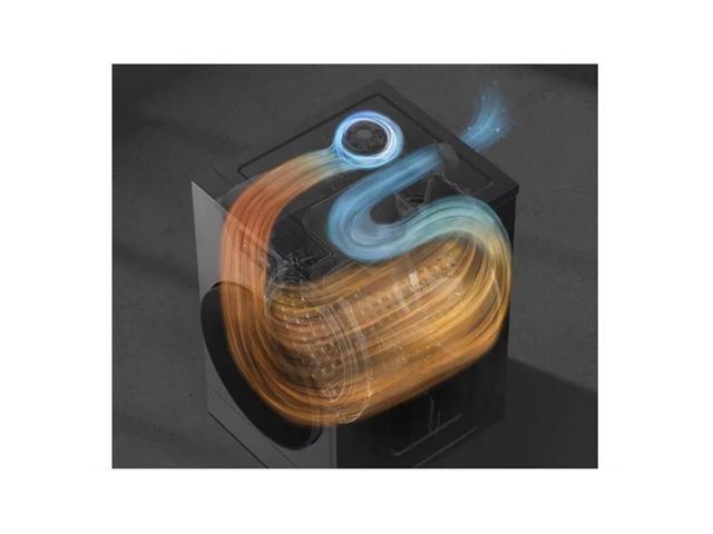 Samsung - 5.3 cu. ft. Bespoke AI Vented Smart All-In-One Washer/Electric Dryer Combo with AI Home - Dark steel - image 8