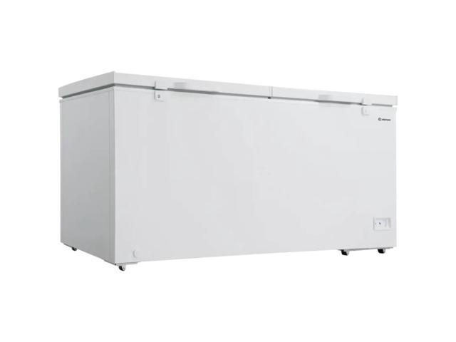 Element 21 Cu. Ft. White Two Door Chest Freezer