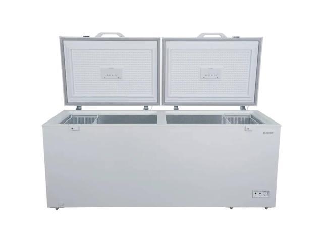 Element 21 Cu. Ft. White Two Door Chest Freezer