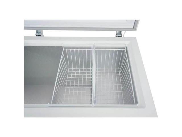 Element 21 Cu. Ft. White Two Door Chest Freezer