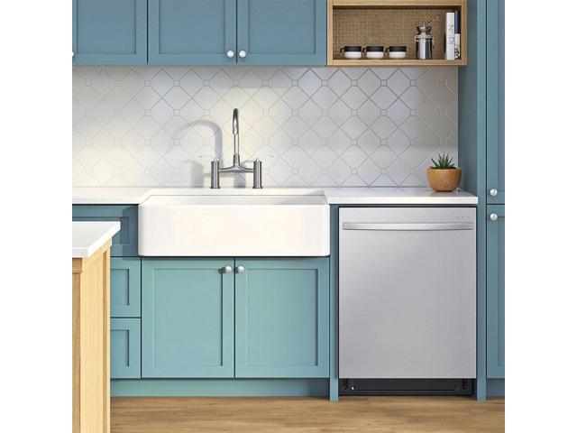 Samsung - 24" AutoRelease Dry Smart Built-In Tub Dishwasher with 3rd Rack, StormWash+, 42 dBA - Stainless Steel - image 8