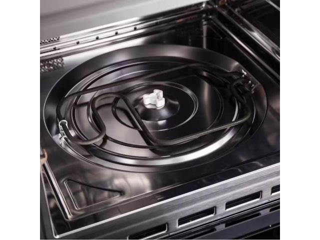 Forno Appliances - Oliena Espresso 1.6 cu. ft. Compact Convection Oven and 1000W Microwave Combo - Silver - image 6