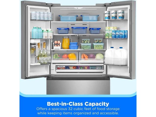 Midea MRF32I6BST 32 Cu. Ft. Stainless French Door Smart Refrigerator