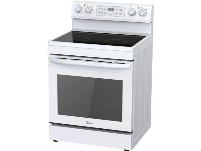 Midea MER30S2AWW 6.3 Cu. Ft. White Freestanding Electric Range
