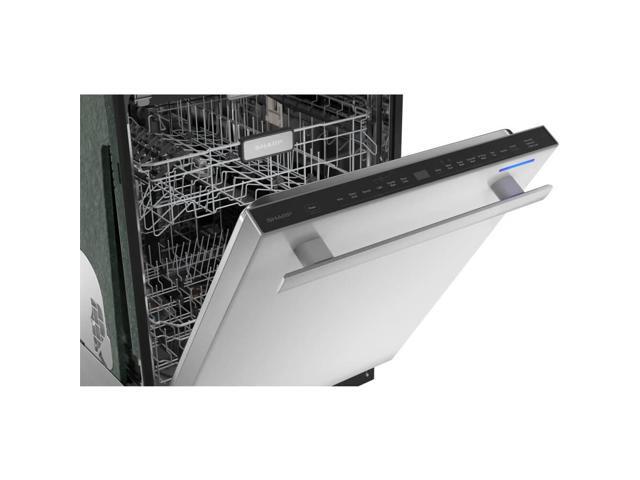 Sharp SDW6736MS 47 dBA Stainless Fully Integrated Built-in Dishwasher