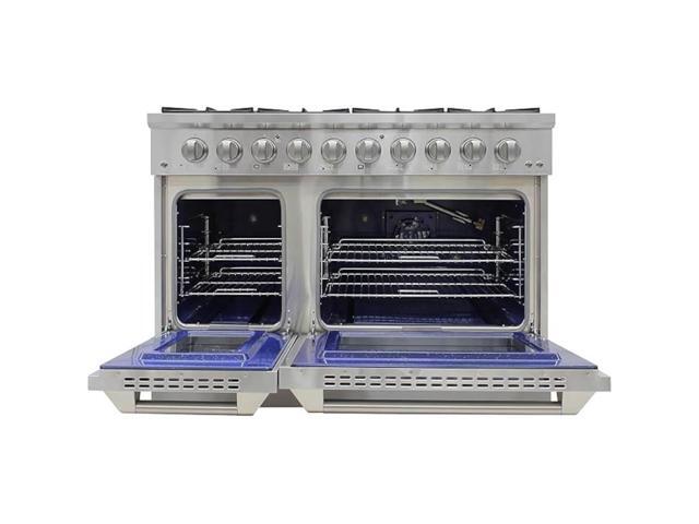 Duura Elite 6.7 Cu. Ft. Stainless Freestanding Double Oven Gas Range