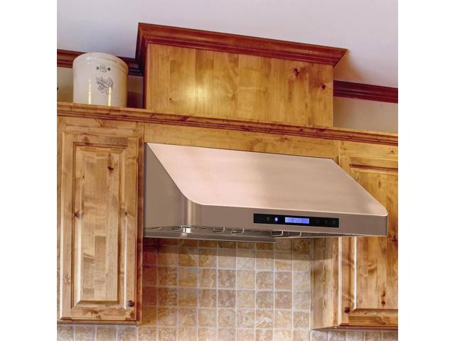 Duura Elite 30 inch Stainless Steel Under-Cabinet Range Hood w/ Exhaust Duct