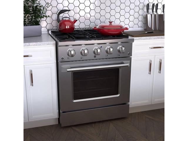 Duura Elite 4.2 Cu. Ft. Stainless Freestanding Gas Range