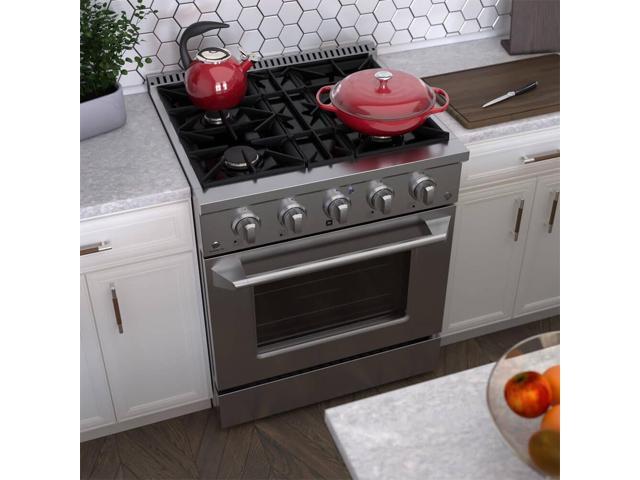 Duura Elite 4.2 Cu. Ft. Stainless Freestanding Gas Range