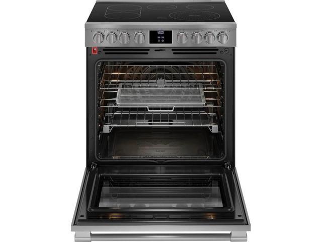 Frigidaire - Professional 6.2 Cu. Ft. Freestanding Total Convection Range with No Preheat and Air Fry - Stainless Steel - image 3