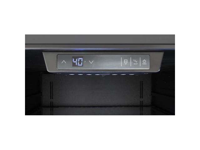 Duura Elite 21.2 Cu. Ft. Black Freestanding Pantry Refrigerator