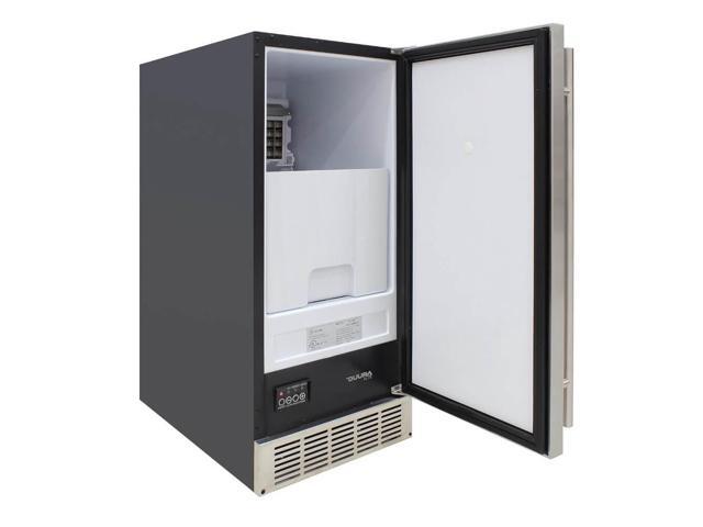 Duura Elite 25 lbs Stainless Indoor Built-In Ice Maker