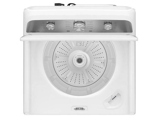 Maytag - 4.2 Cu. Ft. High-Efficiency Top Load Washer with Deep Fill Option - White - image 7
